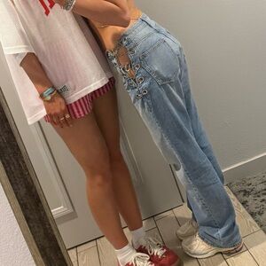 EB Denim Chain Jeans